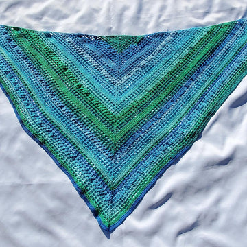 Texas Bluebonnet Shawl
