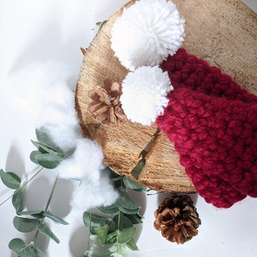 Christmas Bottle Hats