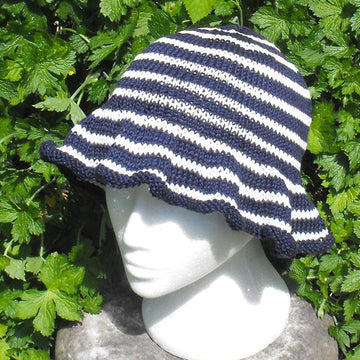 FRENCH FLOPPY HAT KNITTING PATTERN - MADMONKEYKNITS