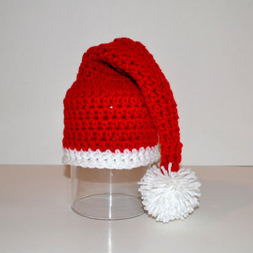 Christmas Stocking Cocoon & Santa Hat Photo Prop