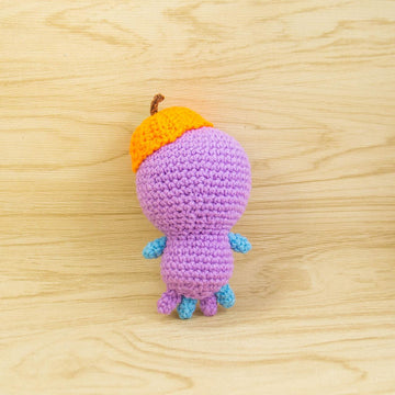 Monster Wearing Orange Hat