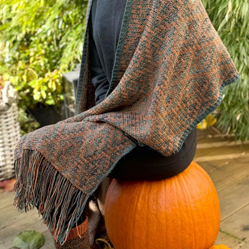 Pumpkin Vines Shawl