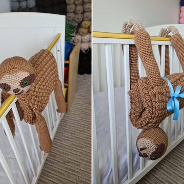 3in1 Jungle Sloth Baby Blanket