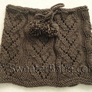 #142 Drawstring Lace Cowl