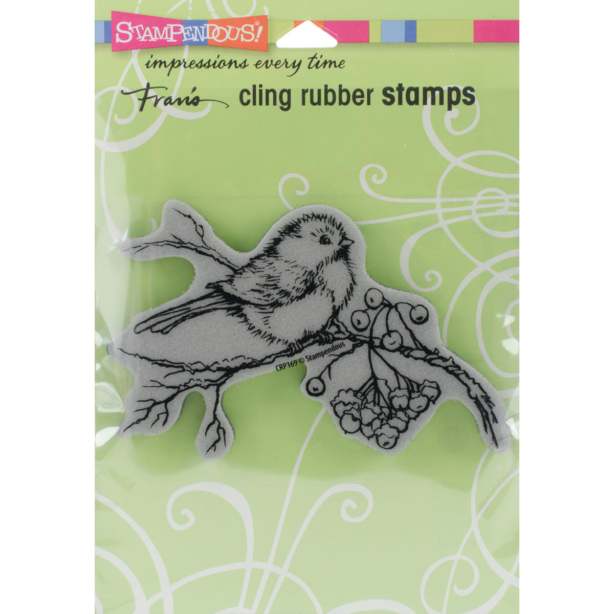 Stampendous Cling Stamp - Snow Bird