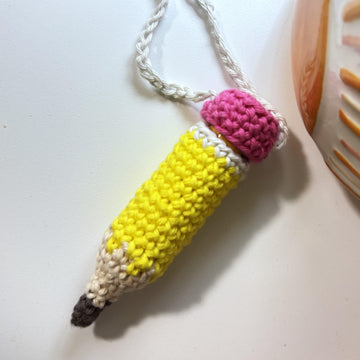 No-Sew Pencil Chapstick Bag Charm