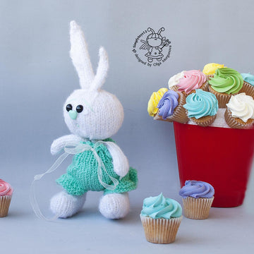 White Easter Bunny