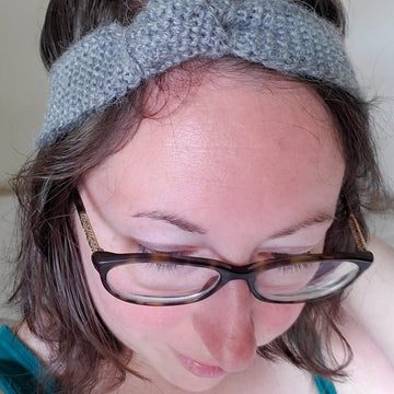 Basic Knot Headband-knit