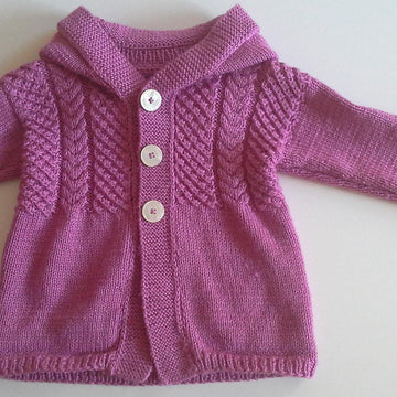 Raspberry hoodie