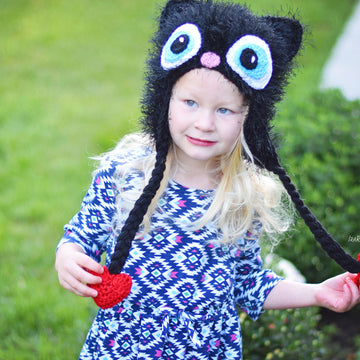 Sassy the Kitty Cat Furry Hat