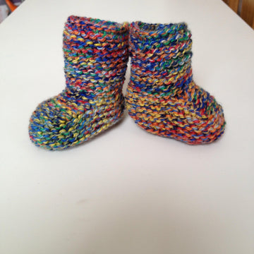 Chunky Baby Bootees, Knitting Pattern