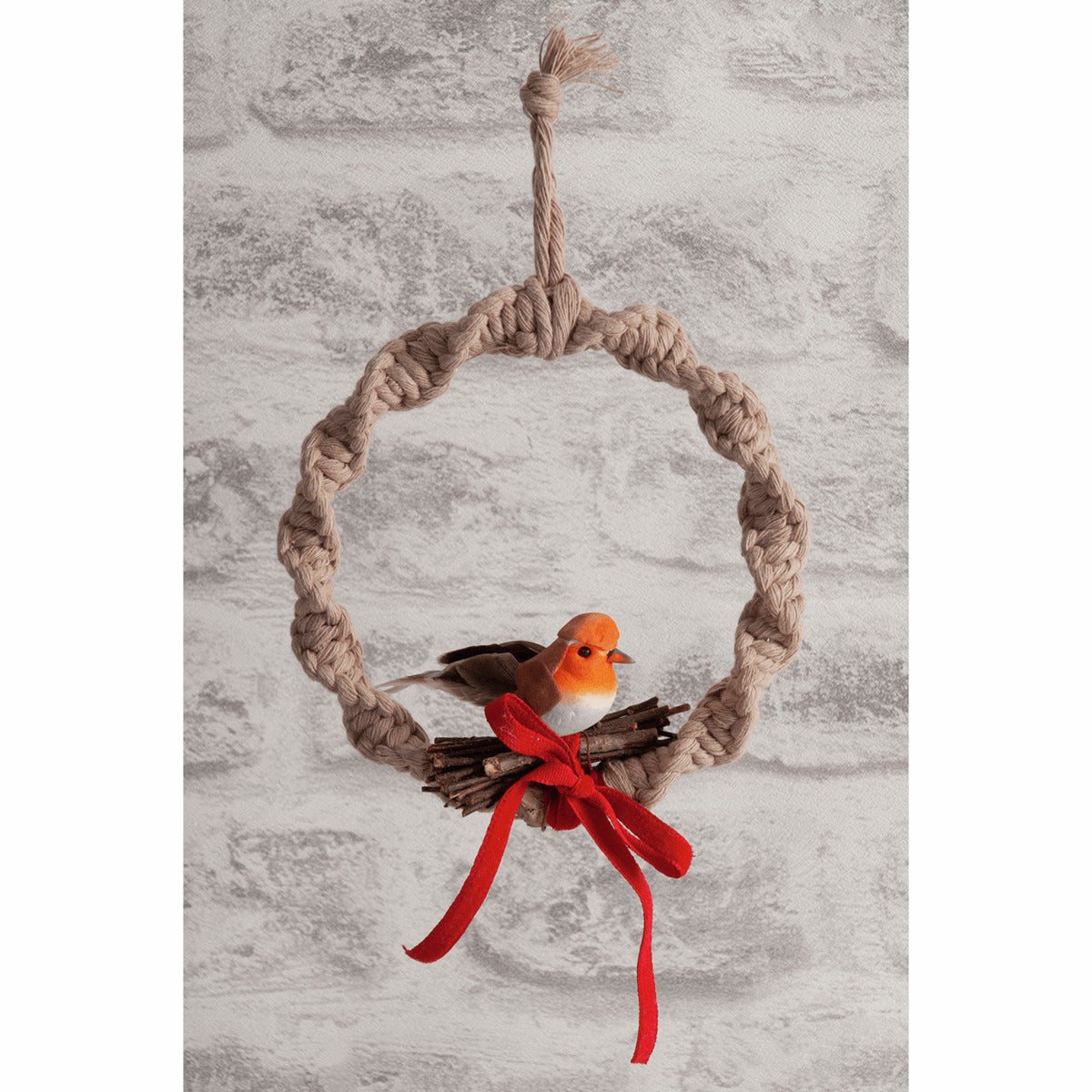 Trimits Macrame Craft Hoops Gold 3pcs