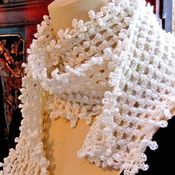 1,380 Picots Scarf