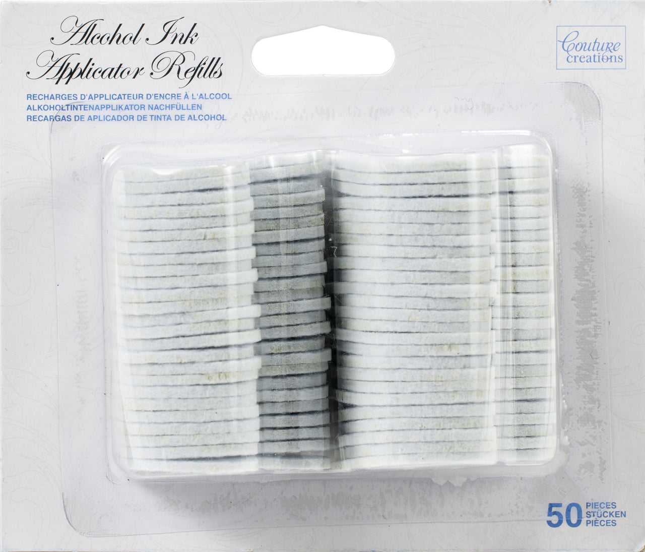 Artdeco Creations Couture Creations Alcohol Ink Deluxe Applicator Refills - 50 Felts