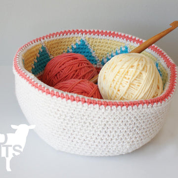 Convertible Triangle Color Blocked Bowl (2015003)