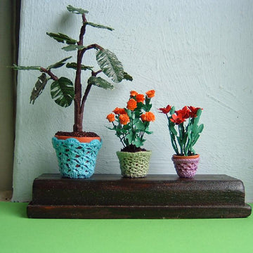 1:12th scale plant pot covers