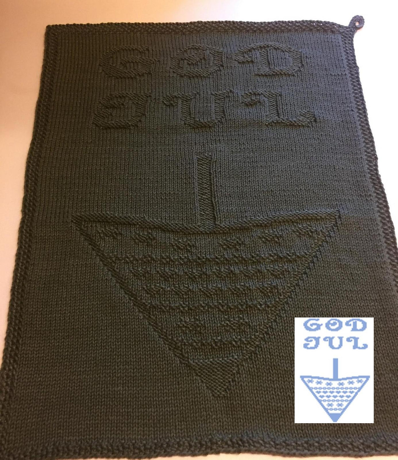 Nr. 370 – 20 – 16. Cornet God Jul guest towel