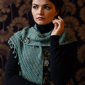 Pom-Pom Shawl