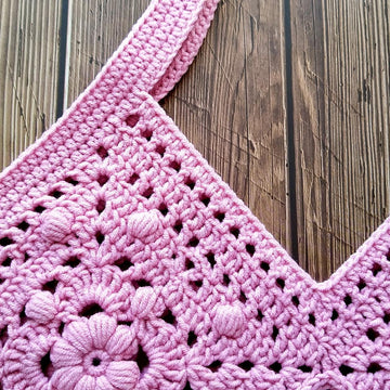 Tote bag Pink Jasmine
