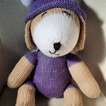Sleepy Puppy Knitting Pattern