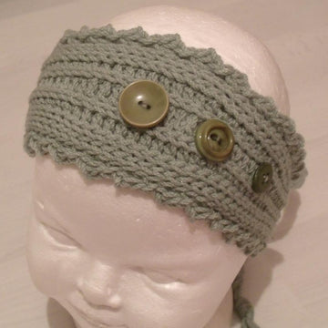 Slip Stitch Girls Headband