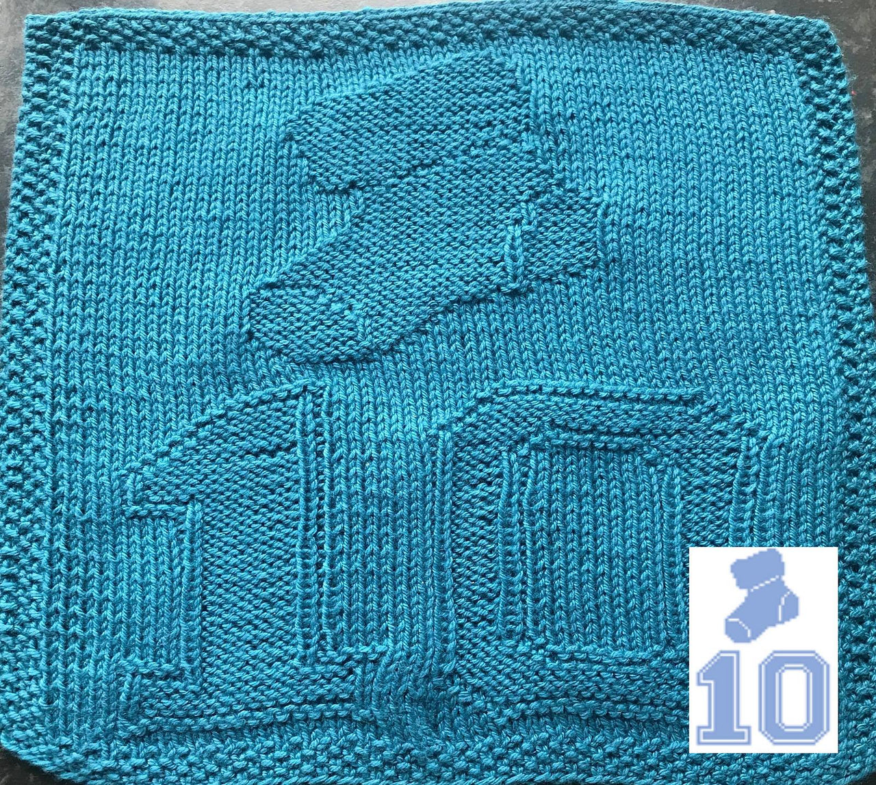 Nr. 275 – 21 – 10. Christmas stocking 65 stitches