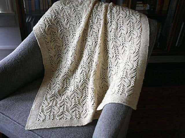Crocus Patch Baby Blanket
