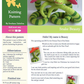008 Snake Beauty Ravelry