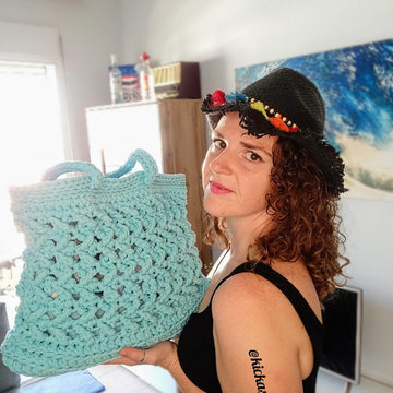 Beach or market tote bag