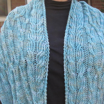 Warm Ogunquit Pocket Shawl