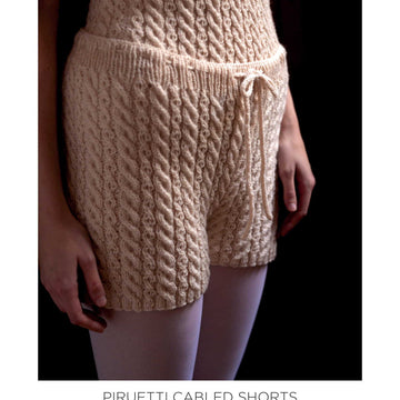 Piruetti Cabled Shorts in Novita - 0070002 - Downloadable PDF