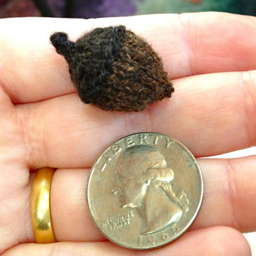 Perfect Knitted Acorn