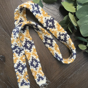 Starlit Crochet Sling Bag