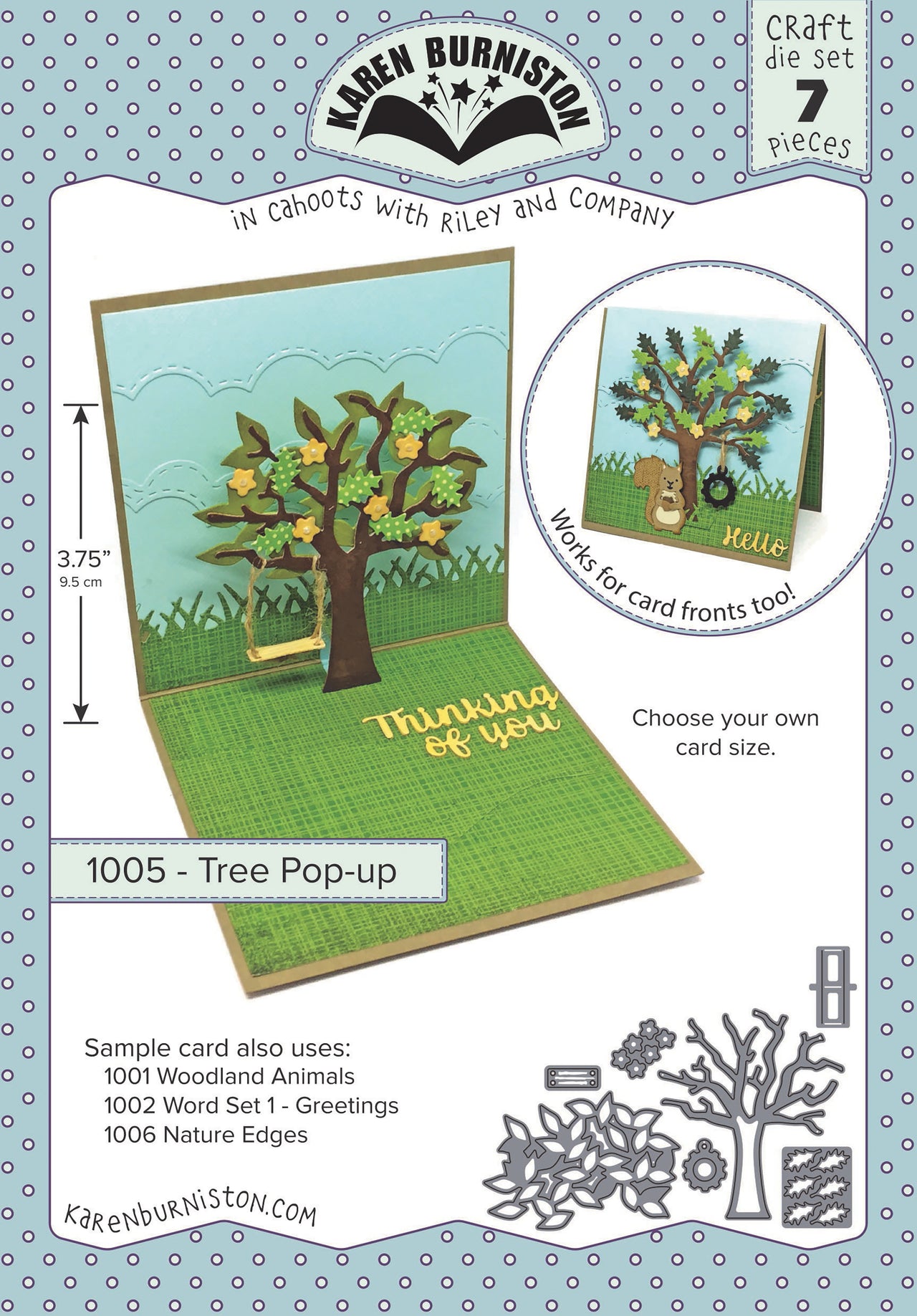 KB Riley Karen Burniston Dies - Tree Pop-Up