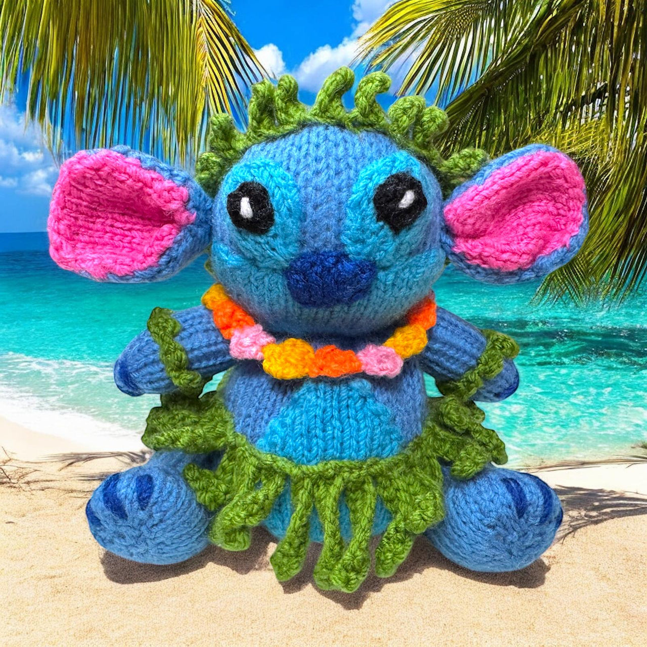 Hula Stitch choc orange cover / toy