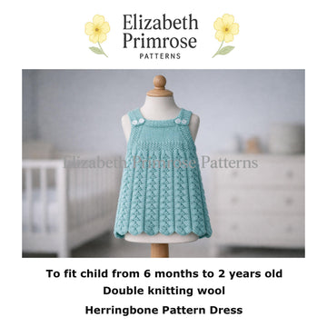 Herringbone Pinafore P41