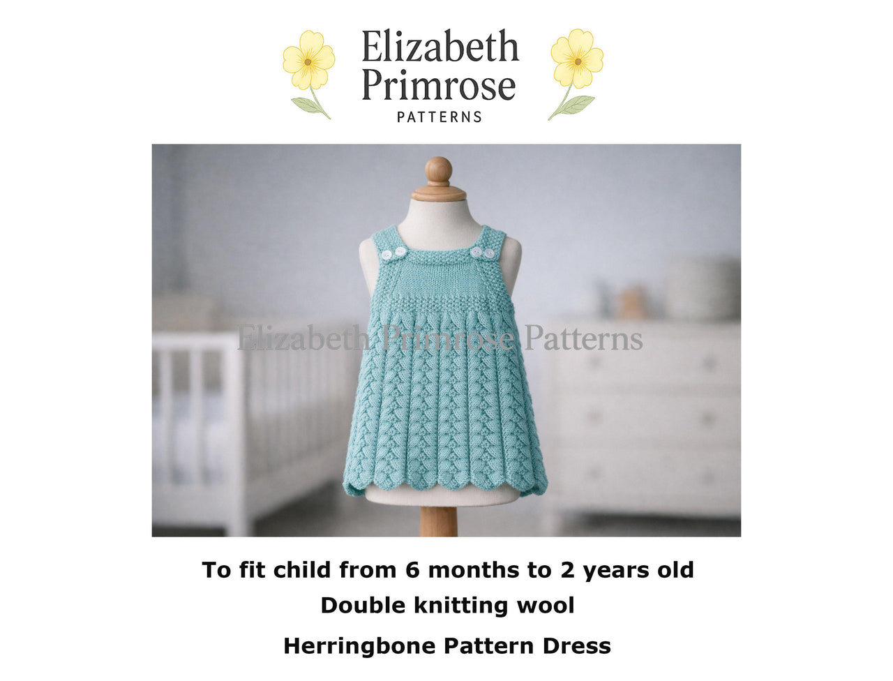 Herringbone Pinafore P41