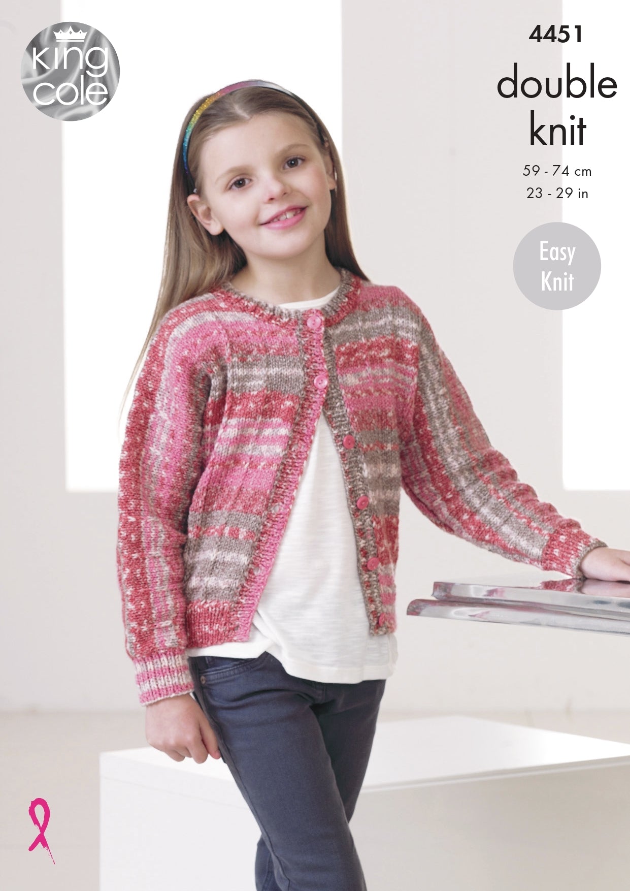 Dolman Cardigan & Top in King Cole DK - 4451 - Downloadable PDF