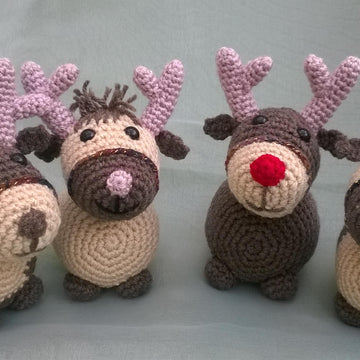 Doorstop Reindeer and Friends