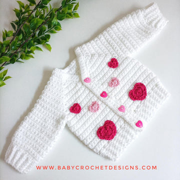 Little Applique Cardi