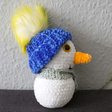 Häkelanleitung Schneemann Frosty