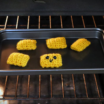 Pizza Bites Amigurumi Food
