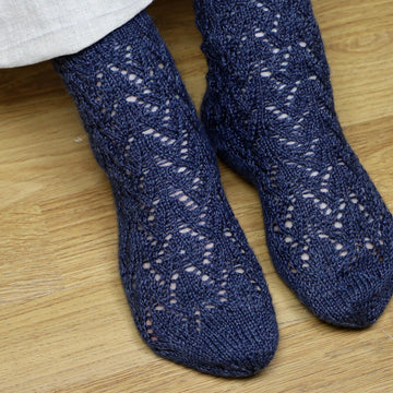 Else's Estonian Lace Socks