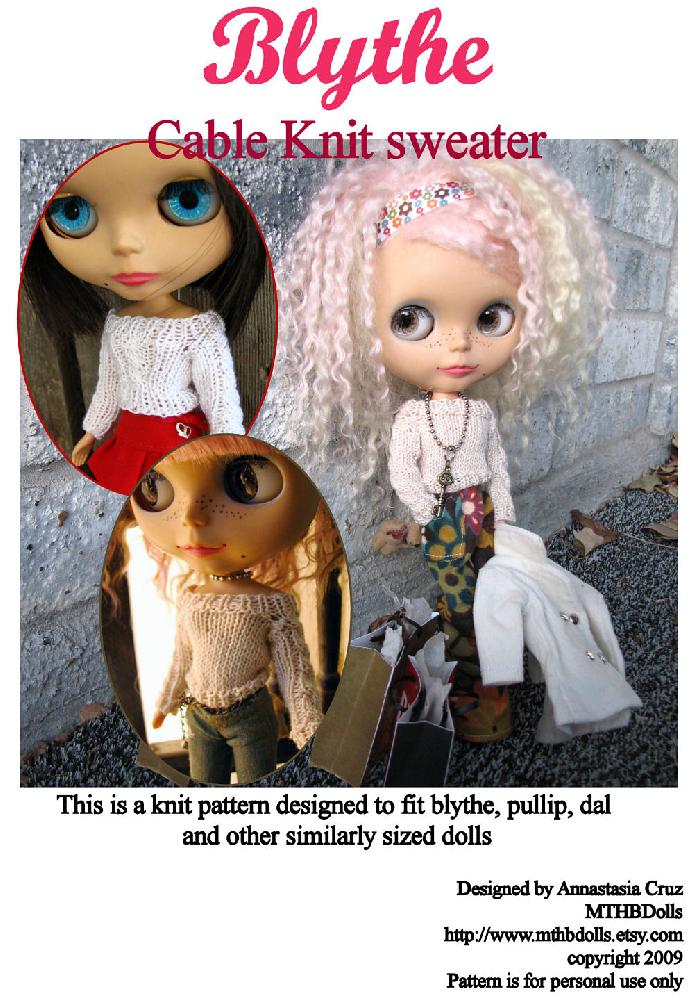 Blythe cable knit sweater