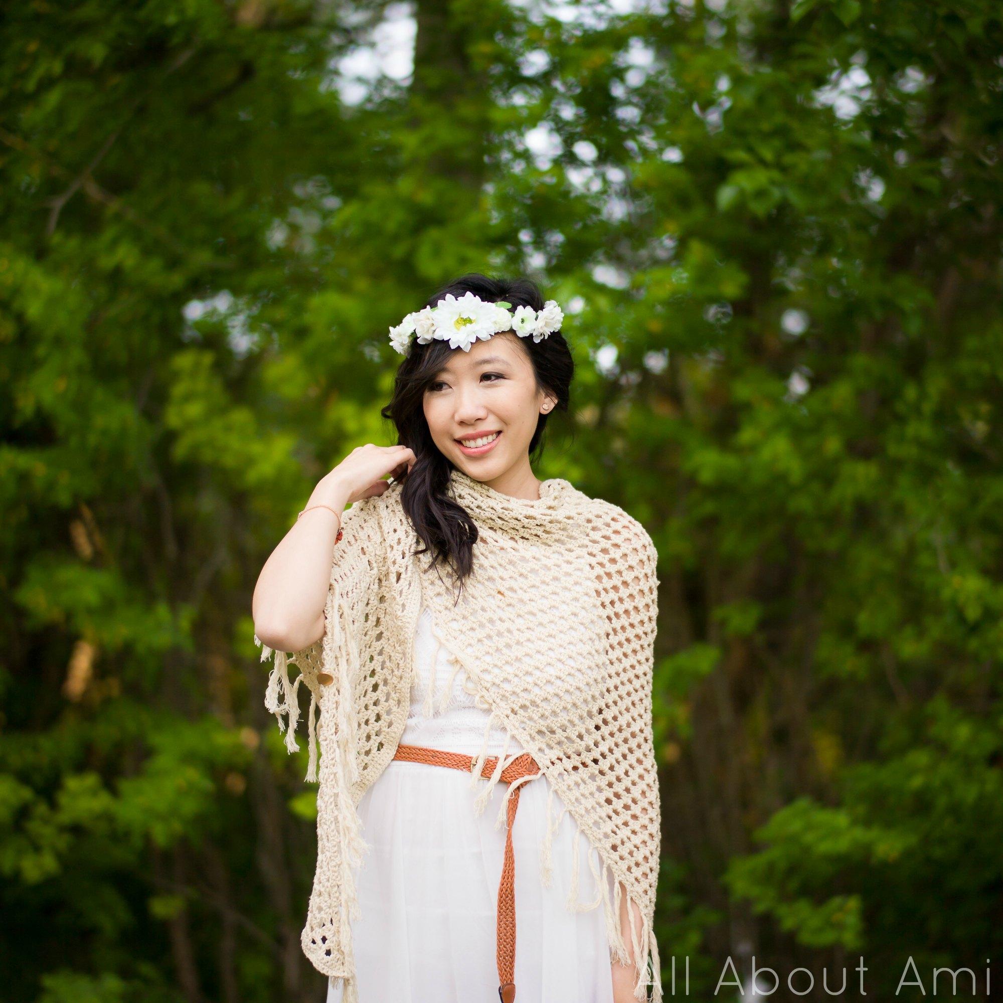 The Boho Crochet Wrap & Heartland Wrap