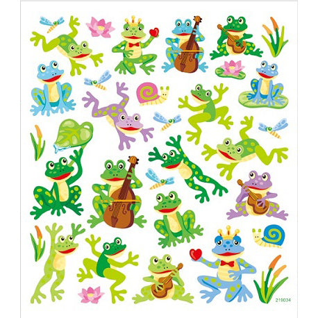 Tattoo King Sticker King Stickers - Frog Fun