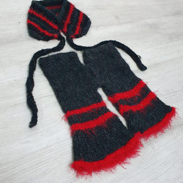 Simple Stripe Wrist and Ear Warmer