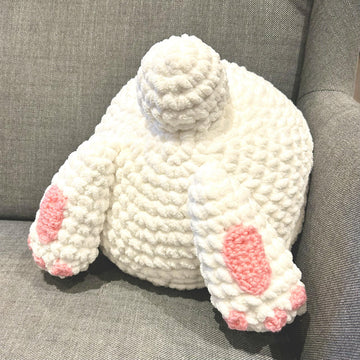 Bunny bum cushion