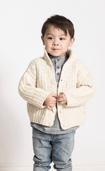 Cookies & Cream Cardi in Spud & Chloe Sweater - 201619 - Downloadable PDF