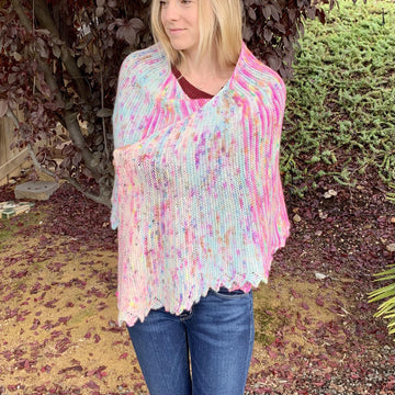 Color Swirl Shawl